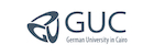 German University of Cairo (GUC) logo